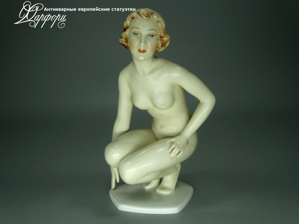 Купить фарфоровые статуэтки Alka Kunst, Натурщица, Германия